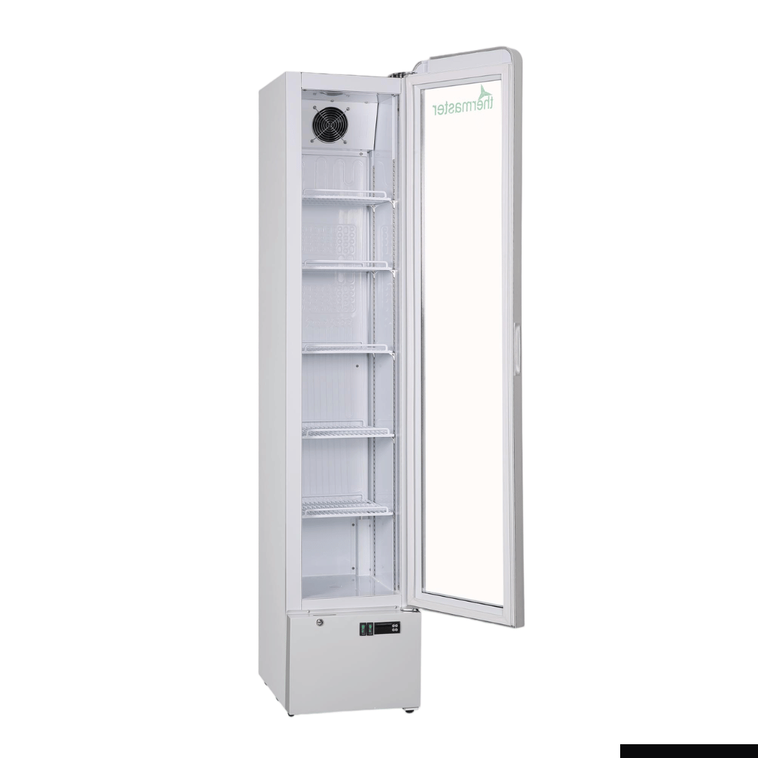 Thermaster SlimFit Upright Glass Door Beverage Fridge - LG166FA
