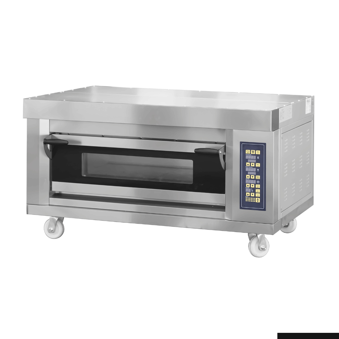 BakerMAX Stackable Electric Deck Bakery Oven With Steam- ME2ST-1D
