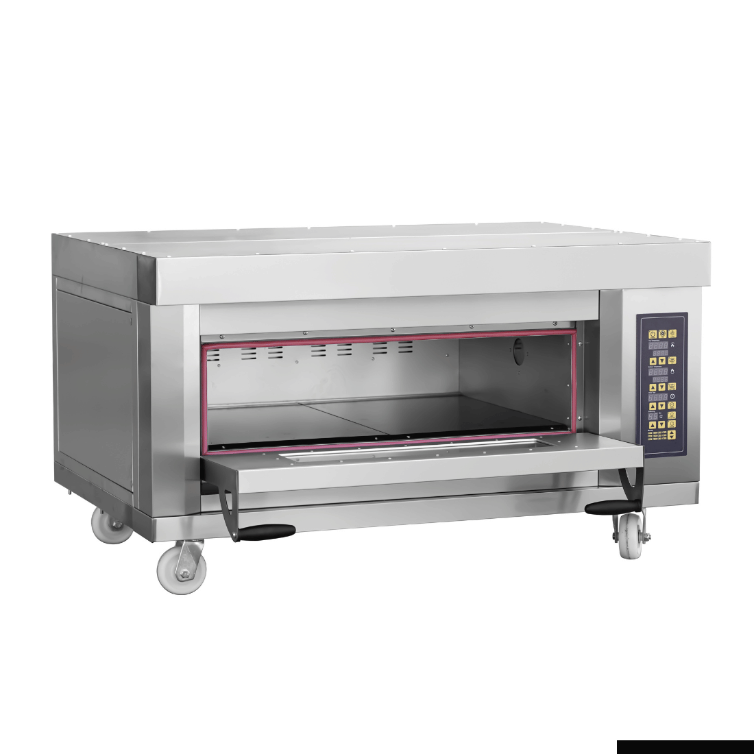 BakerMAX Stackable Electric Deck Bakery Oven With Steam- ME2ST-1D