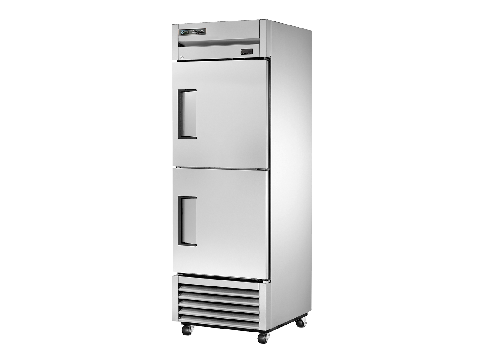 TRUE 2 Reach-In Solid Half Swing Door Freezer - T-23F-2-HC