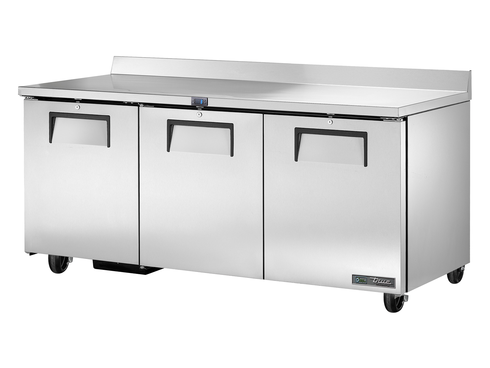 TRUE 3 Solid Door Undercounter/Worktop Refrigerator 1830mm Width - TWT-72-HC