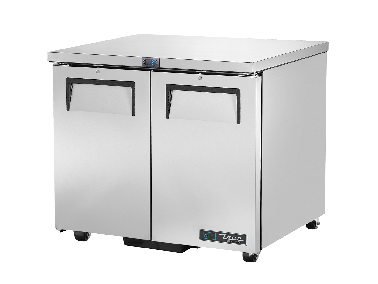 TRUE 2 Solid Door Undercounter Refrigerator - TUC-36-HC