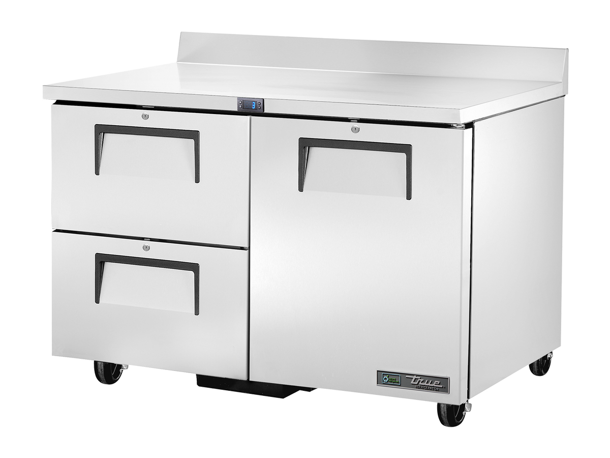 TRUE 2 Drawer 1 Door Undercounter/Worktop Refrigerator 1220mm Width - TWT-48D-2-HC