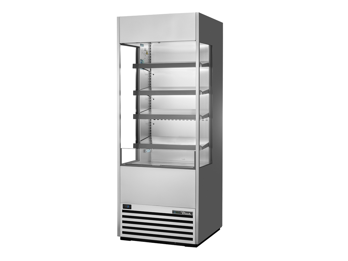 TRUE Glass Sided Non Standard Look Merchandiser 760mm Width - TOAM-30GS-HC-NSL01