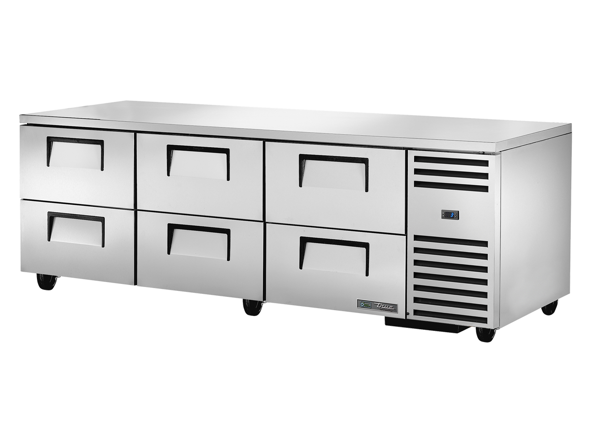 TRUE 6 Drawer Undercounter Refrigerator - TUC-93D-6-HC