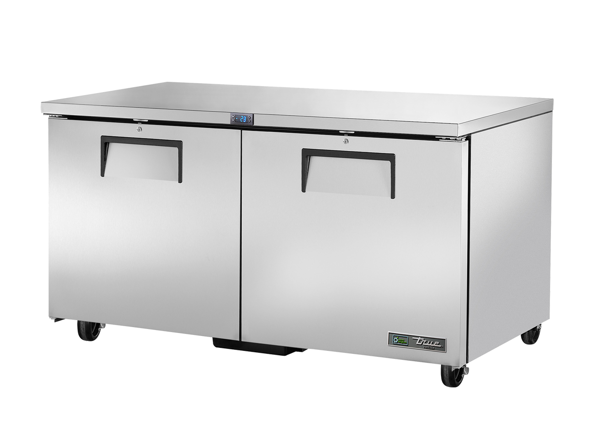 TRUE 2 Solid Door Solid Door Undercounter Freezer 1530mm Width - TUC-60F-HC