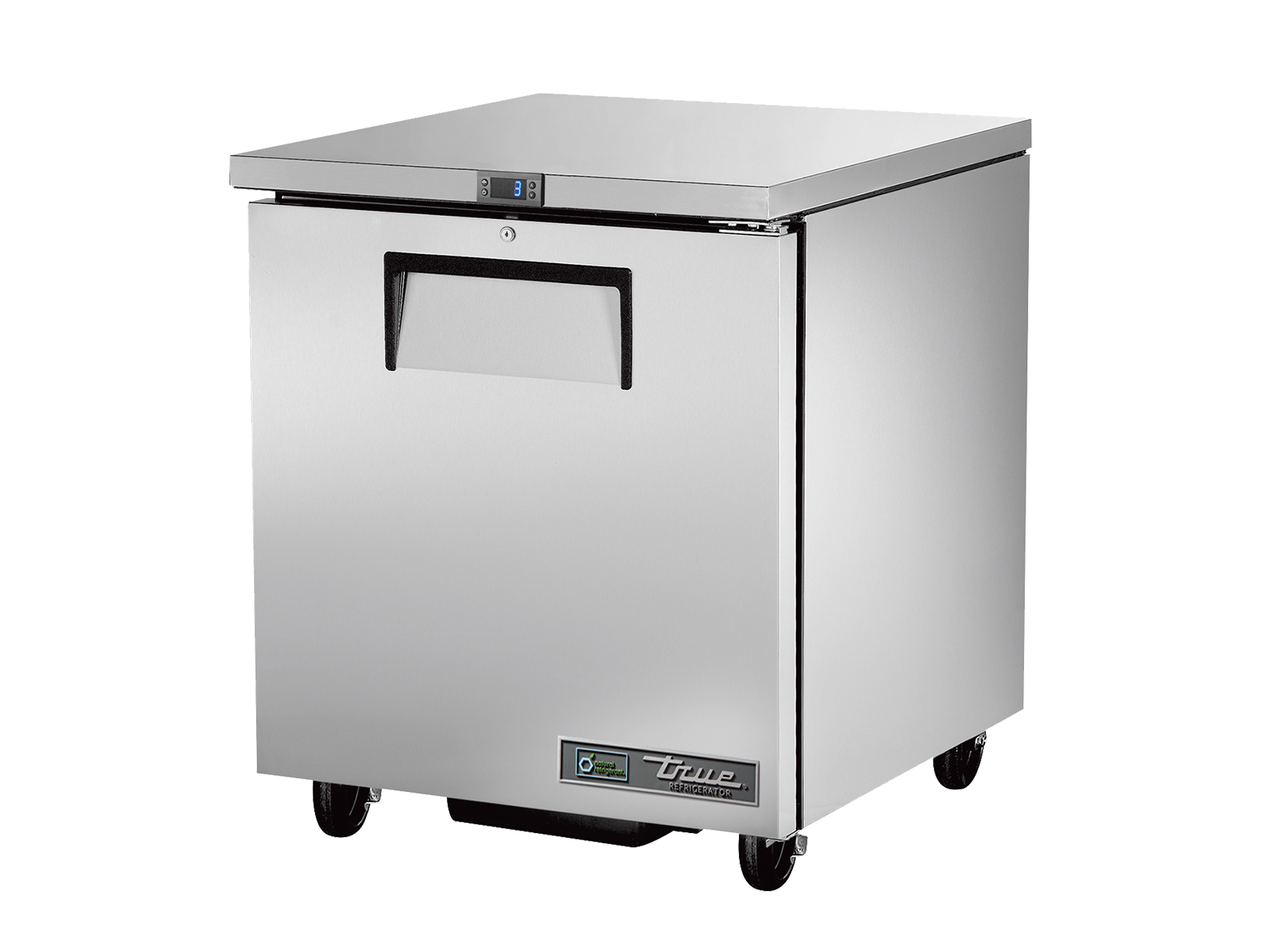 TRUE 1 Right-Hinged Solid Door Undercounter Refrigerator - TUC-27-HC RH