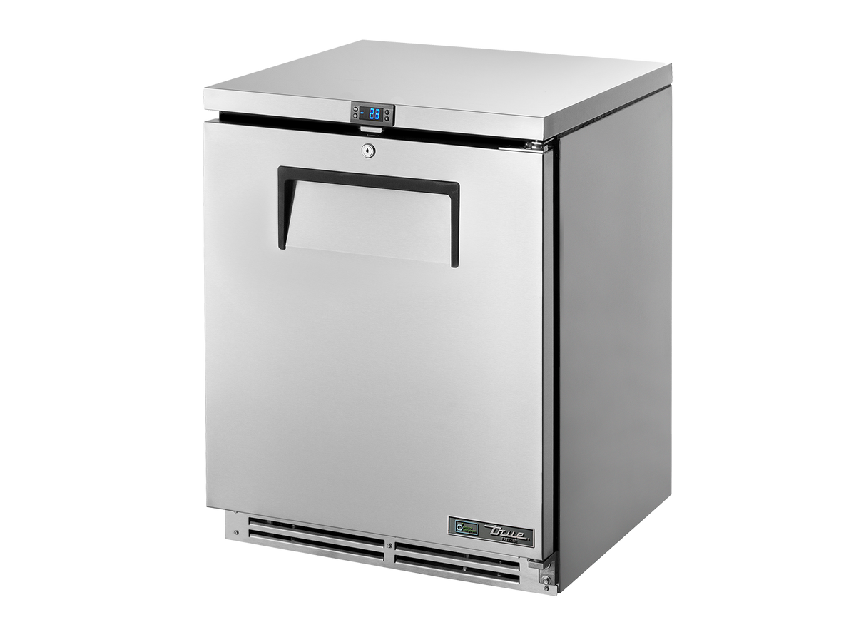 TRUE 1 Solid Door Right-Hinged Solid Door Undercounter Freezer - TUC-24F-HC-RH