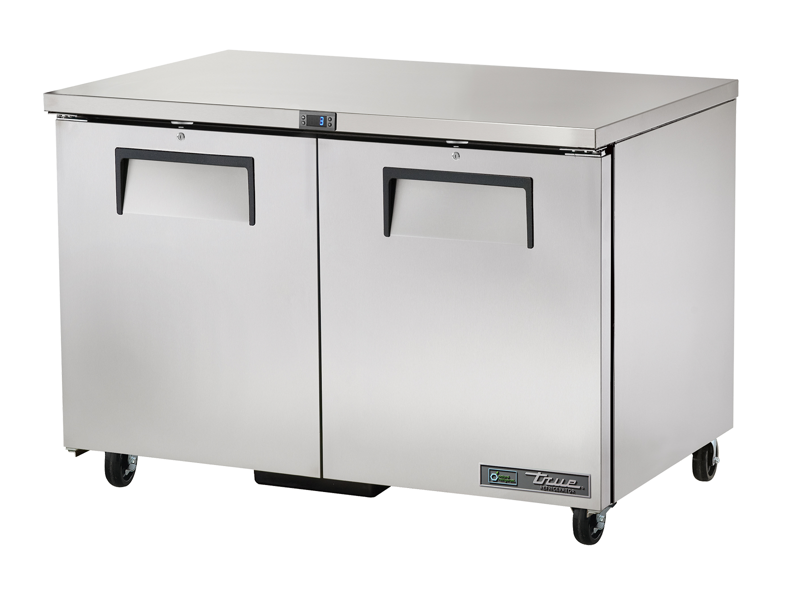 TRUE 2 Solid Door Undercounter Refrigerator - TUC-48-HC