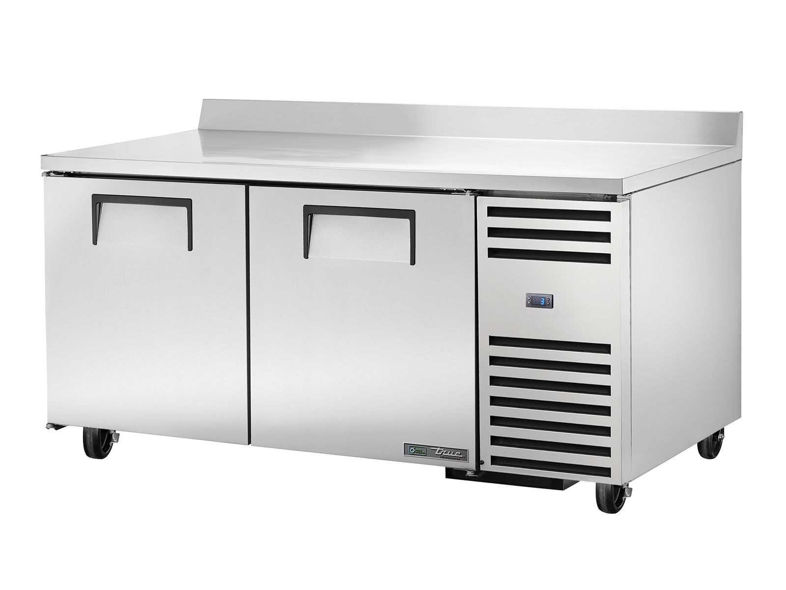 TRUE 2 Solid Door Undercounter/Worktop Refrigerator - TWT-67-HC