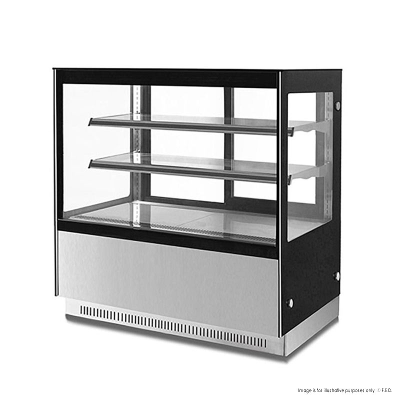 CLEARANCE - Bonvue Modern 2 Shelves Cake or Food Display - GAN-1800RF2-NSW1927