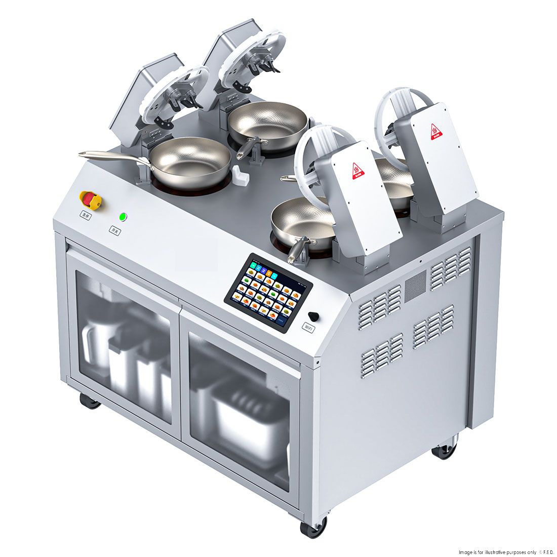 RoboChef Cooking Robot – MSS400PRO