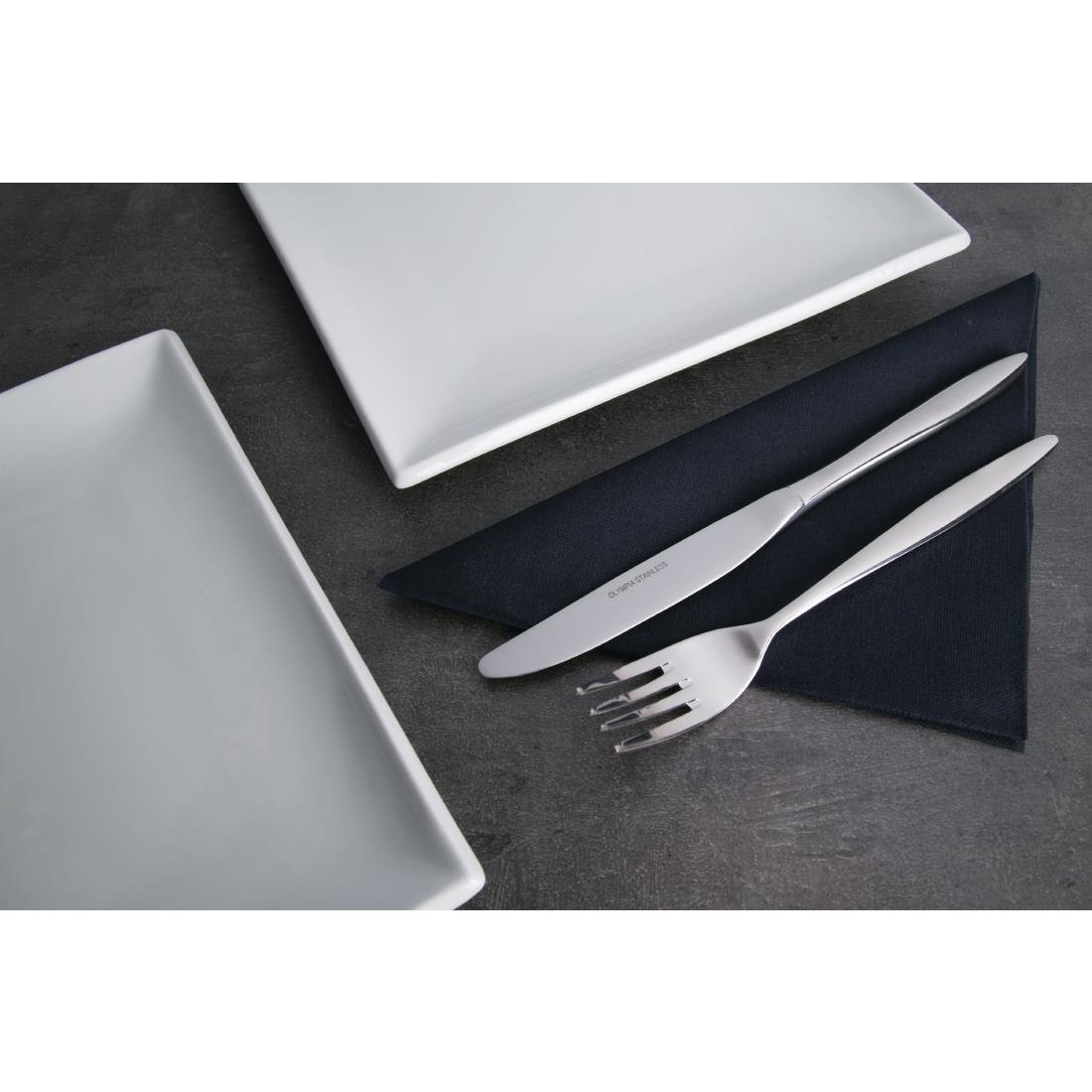 Olympia Saphir Dessert Spoons (12 Pack) - GC640