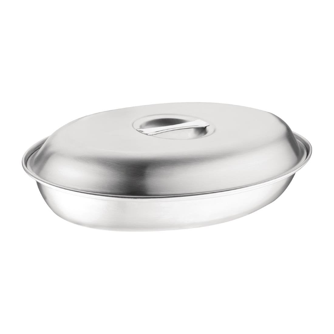 Olympia Oval Vegetable Dish Lid 250 x 170mm - P182