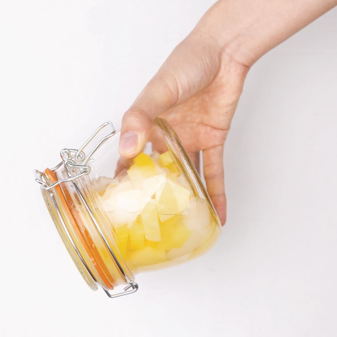 Vogue Clip Top Preserve Jars 500ml - P490