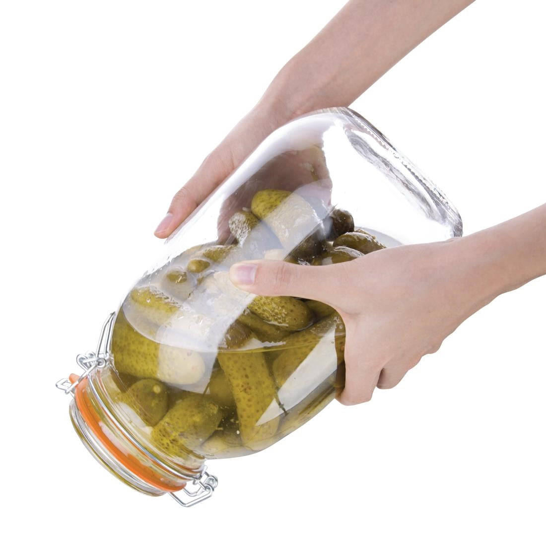 Vogue Clip Top Preserve Jars 3Ltr - P495