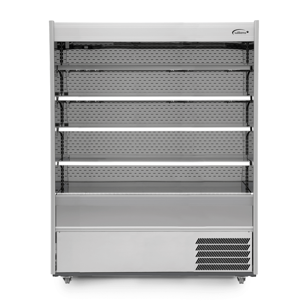 Williams M Series Nightblind Multideck Open Display Fridge White - 1510mmW M150MTWCN