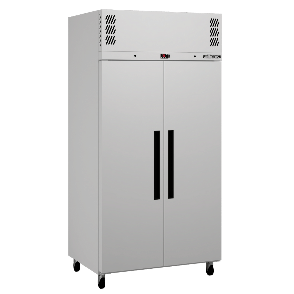 Williams Pearl - Slim Two Door White Colorbond Upright Storage Refrigerator HPR2SWHC