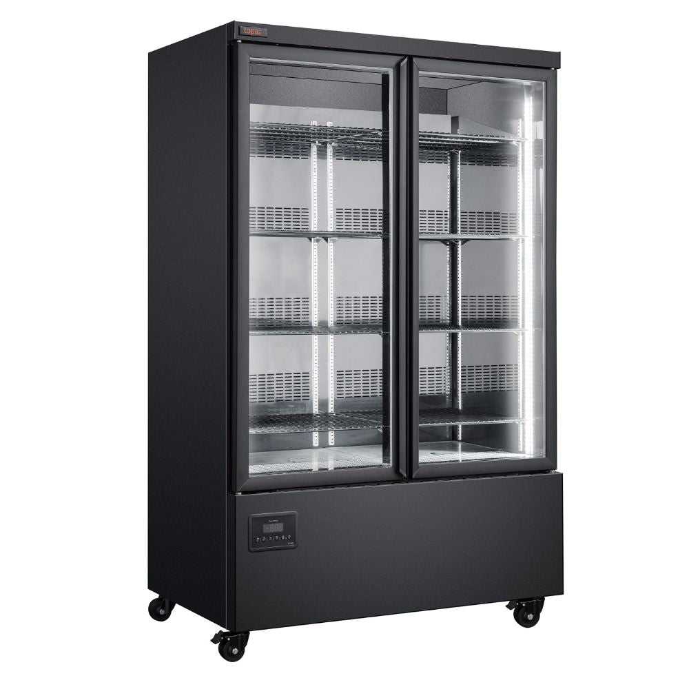 Williams Topaz Upright - Two Door Upright Display Refrigerator HTB2GBHC