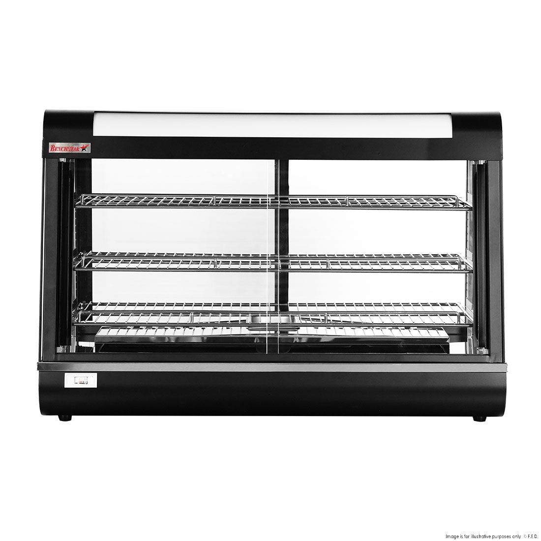 Benchstar Pie Warmer & Hot Food Display PW-RT/900/1E