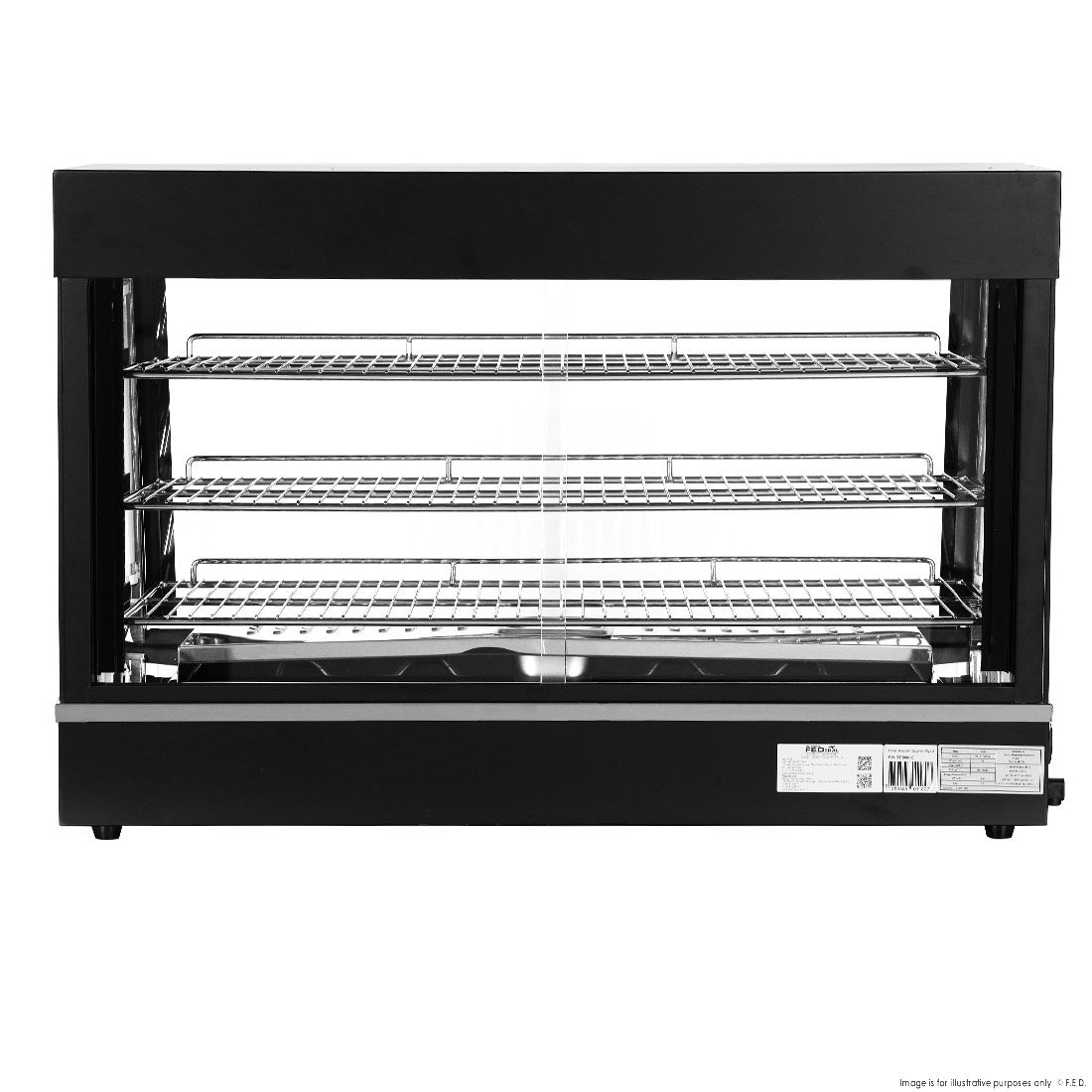 Benchstar Pie Warmer & Hot Food Display PW-RT/900/1E
