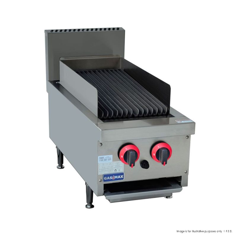 CLEARANCE - Gasmax Natural Gas 2 Burner Char Grill Top - QR-14E-SA2-4