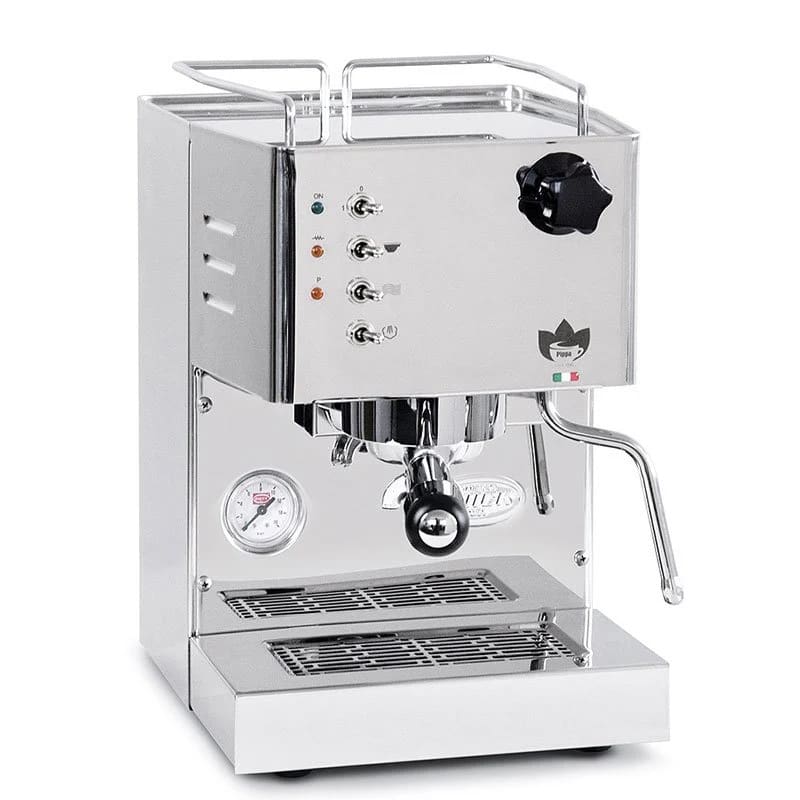 Quick Mill Pippa Tank Black - 1 Group Commercial Espresso Machine - Timber