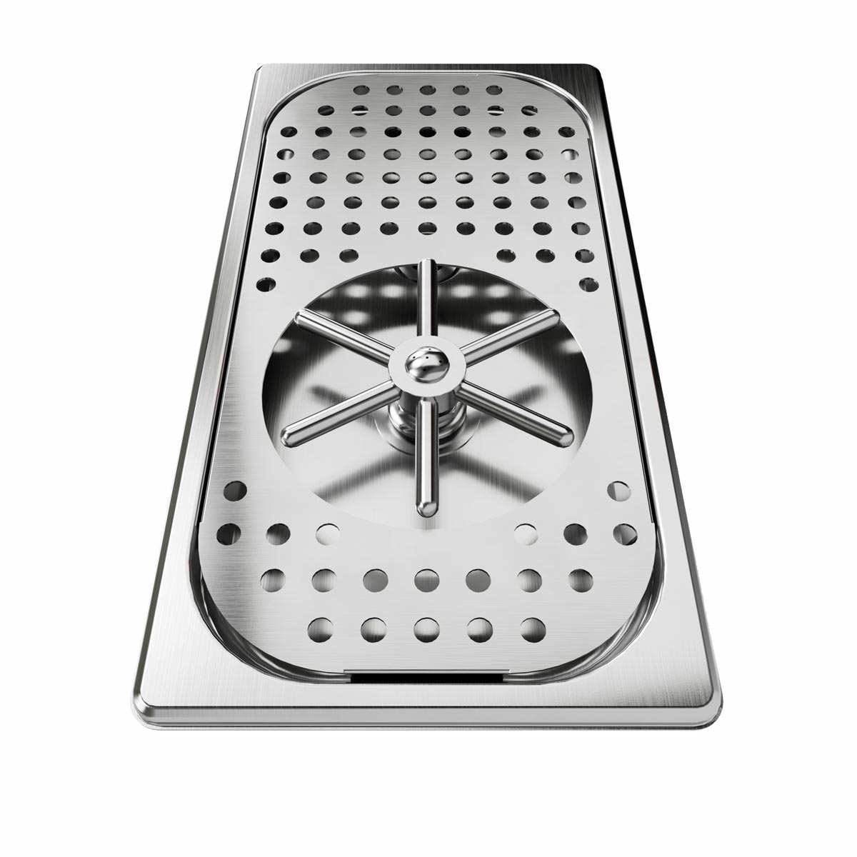 3Monkeez Glass/Milk Jug Rinser with Drain Tray - R-PR-SJD300