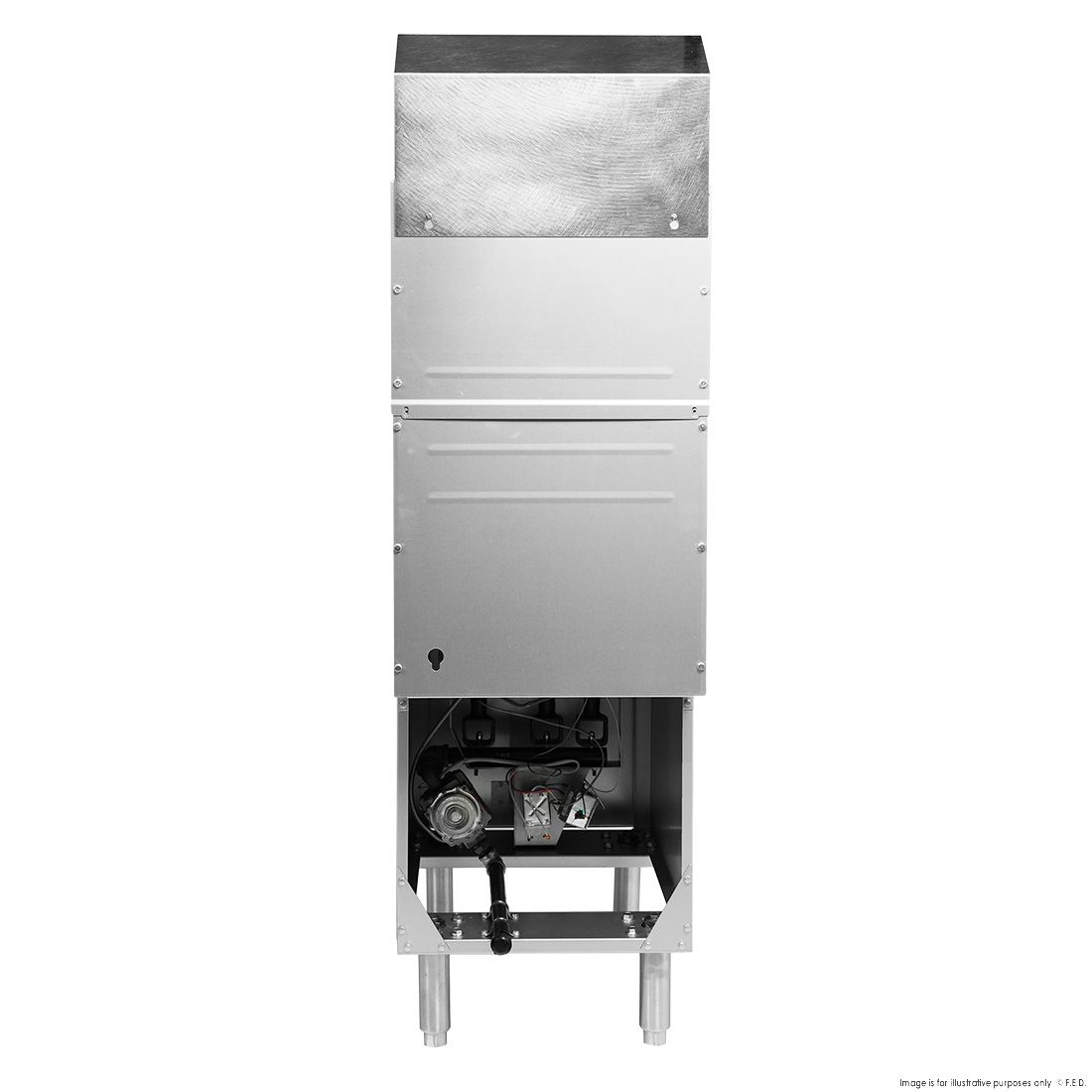 Gasmax Superfast Natural Gas Tube Fryer - RC400E