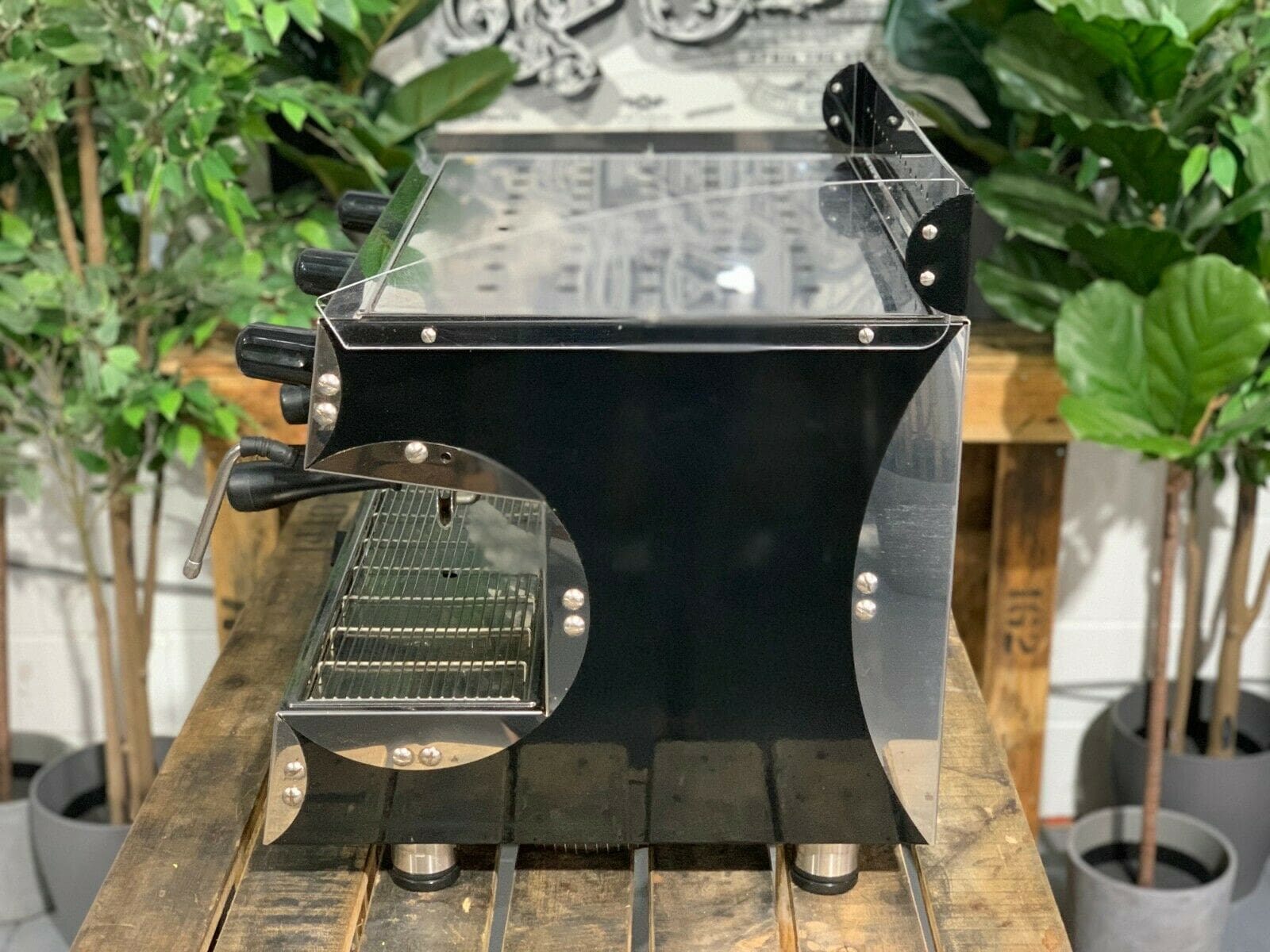 San Remo Capri Deluxe - 2 Group Commercial Espresso Machine - Black