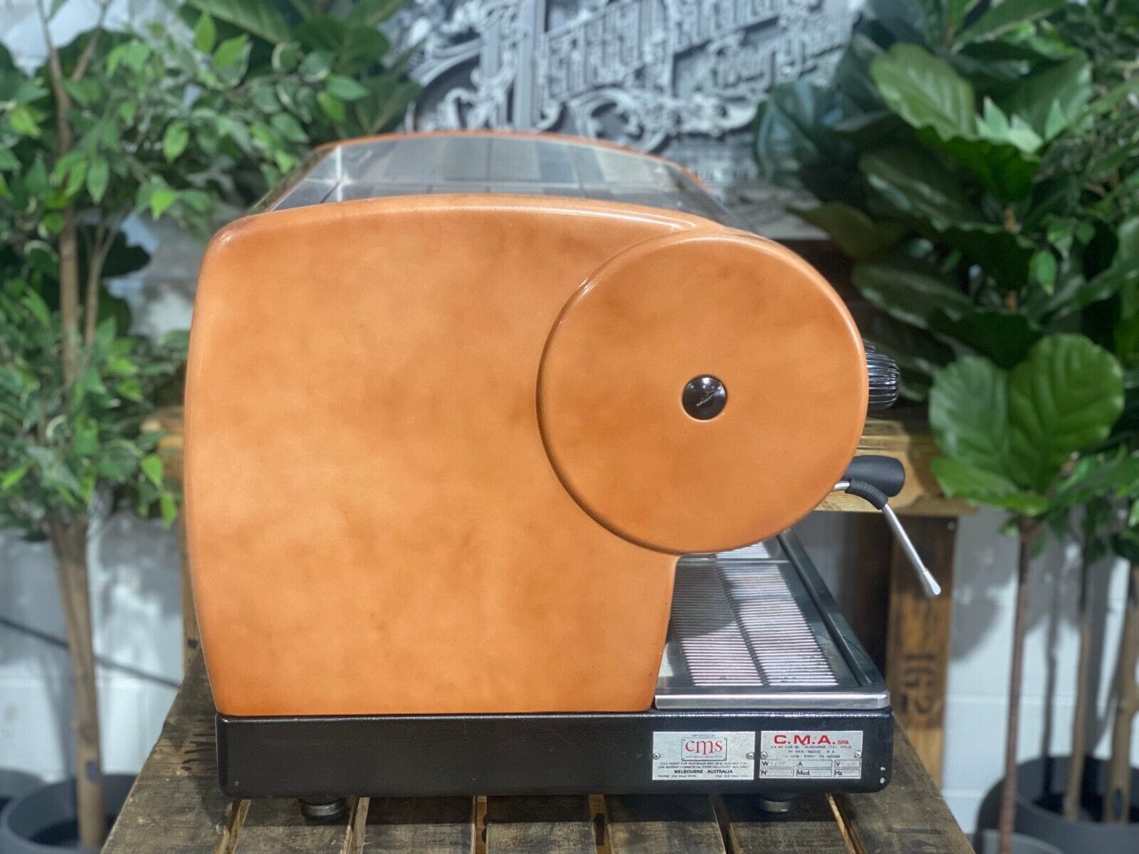 San Marino Lisa Brier Wood - 2 Group Commercial Espresso Machine