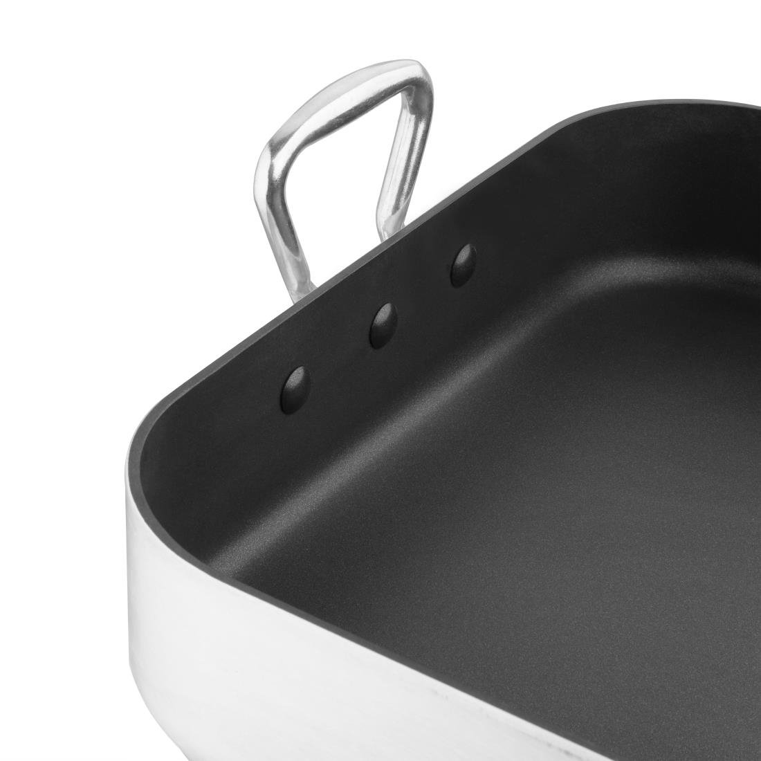Vogue Aluminium Non-Stick Roasting Pan 450mm - S364