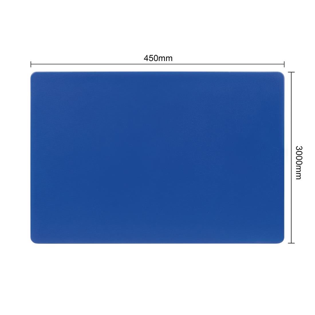 Hygiplas Extra Thick Low Density Pack of 6 Chopping Boards - 450x300x20mm - S677