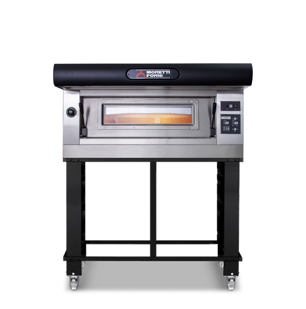 Moretti Forni Amalfi Single Deck Oven on Stand - 12 x 30cm Pizza - COMP D/1/S