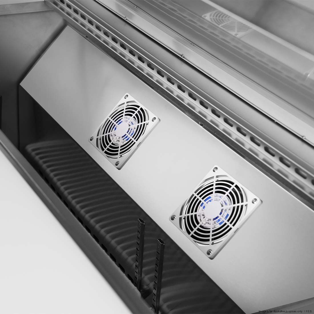 Thermaster Two Door Sandwich Bar SLB120