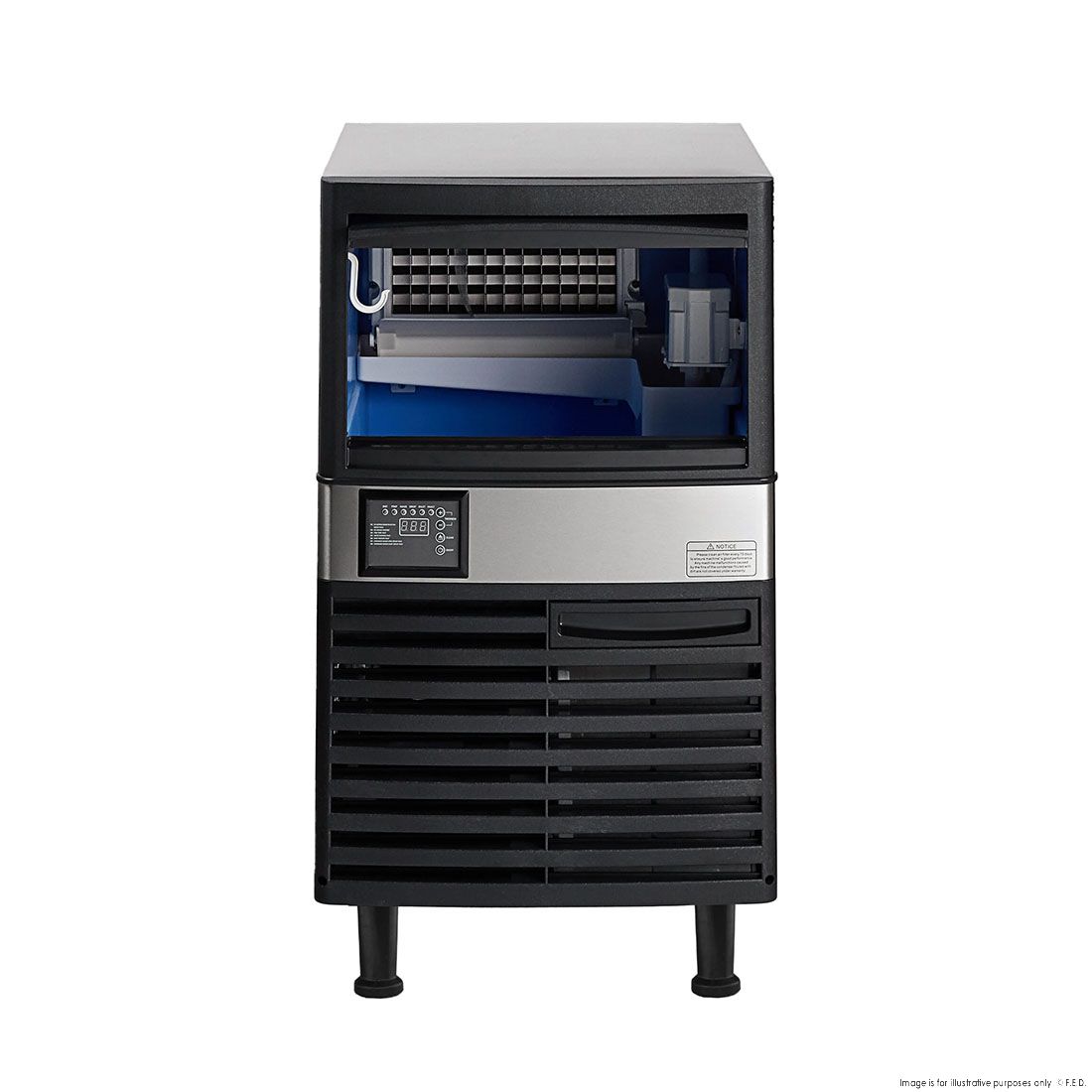 Blizzard Under Bench Ice Maker Air Cooled SN-80P