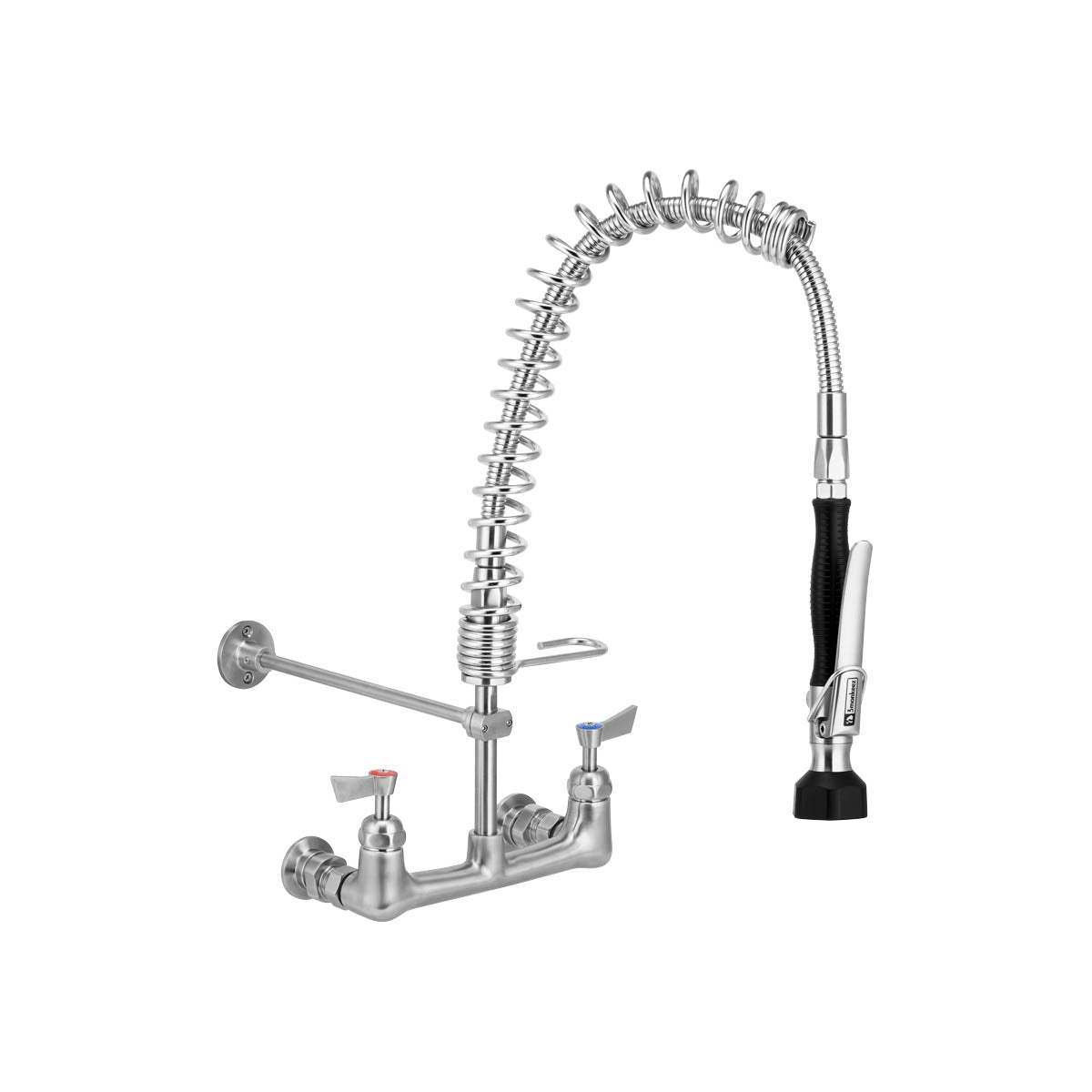 3Monkeez Compact Stainless Steel Exposed Wall Mounted Pre Rinse Unit - T-3M53430-C