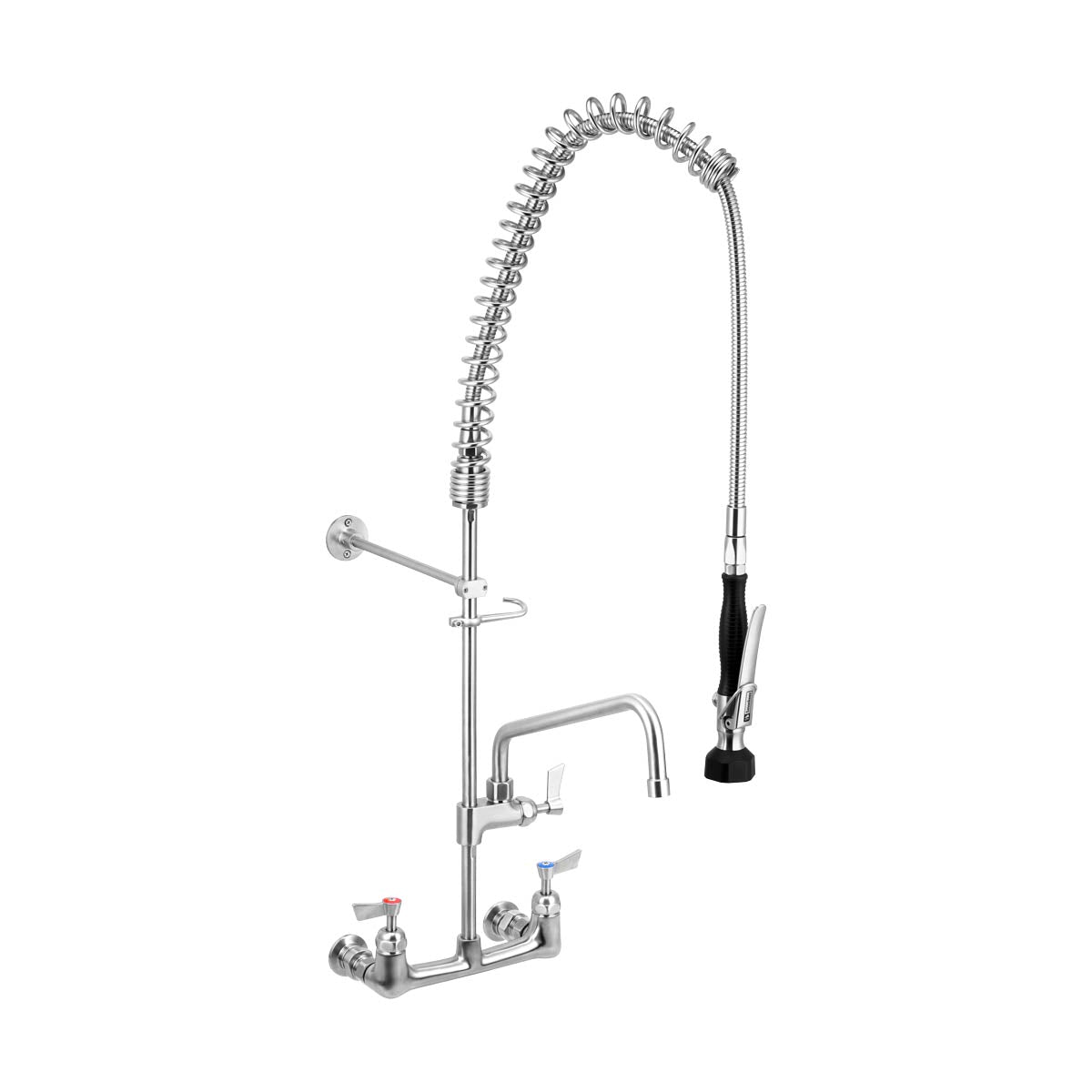 3Monkeez Exposed Wall Mount Pre-Rinse Unit with Pot Filler - 12” pot filler - T-3M53473