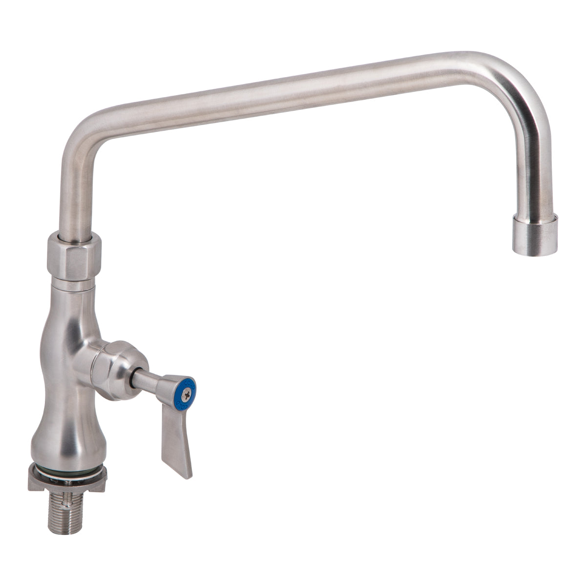 3Monkeez Stainless Steel Single Bench Mount Tap Body with 12" Spout - T-3MSH12