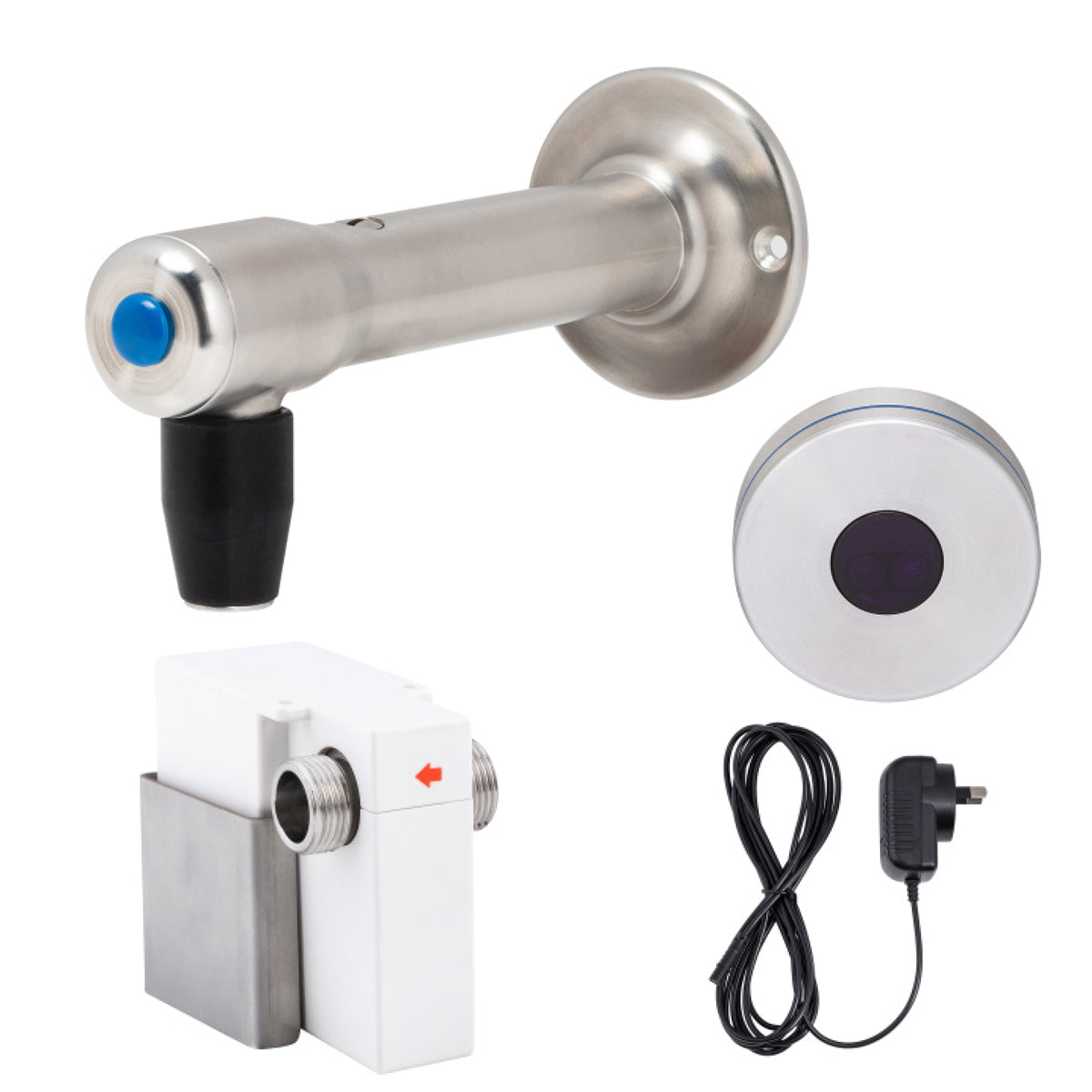 3Monkeez Wall Mount Bottle Filler with Bench Mount Sensor - Mains Operated - T-3MSS-BFSM