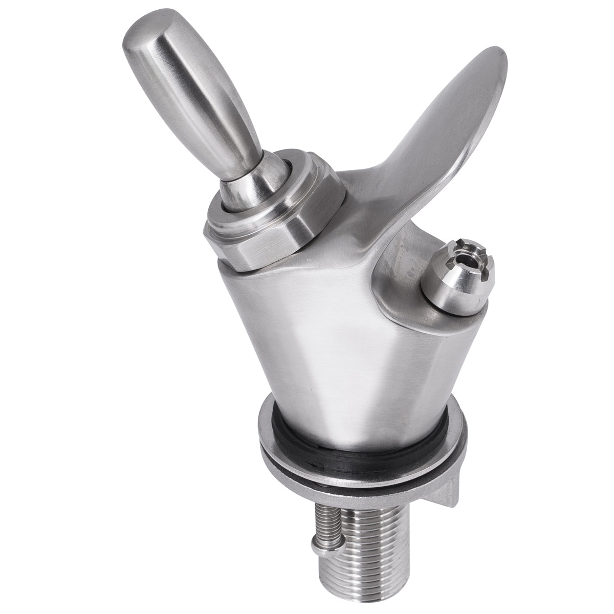 3Monkeez Compact Lever Handle Bubbler - T-3MSS-BUBCLH