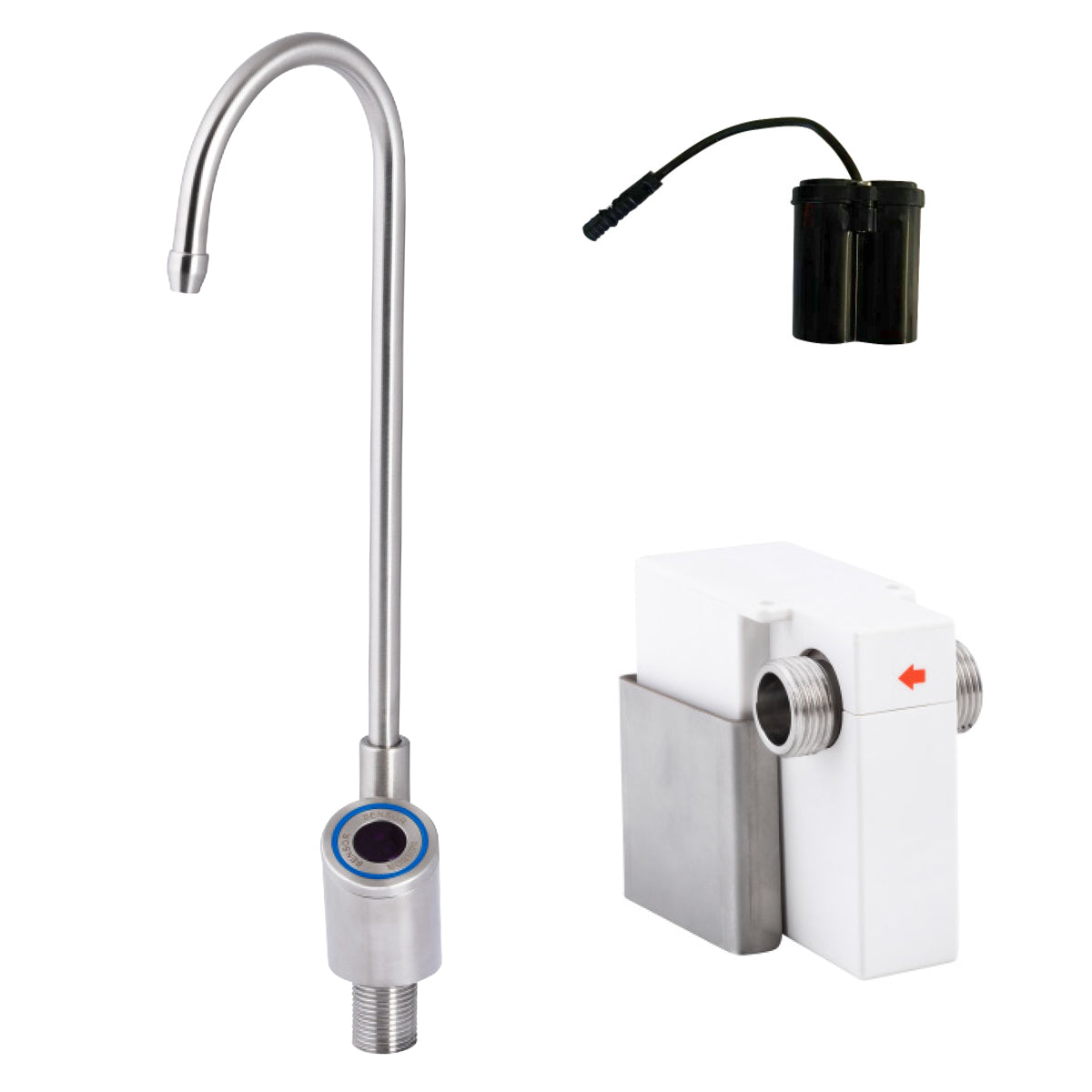 3Monkeez Hob Mounted Infrared Sensor Bottle Filler Battery Operated - T-3MSS-HMSBFB