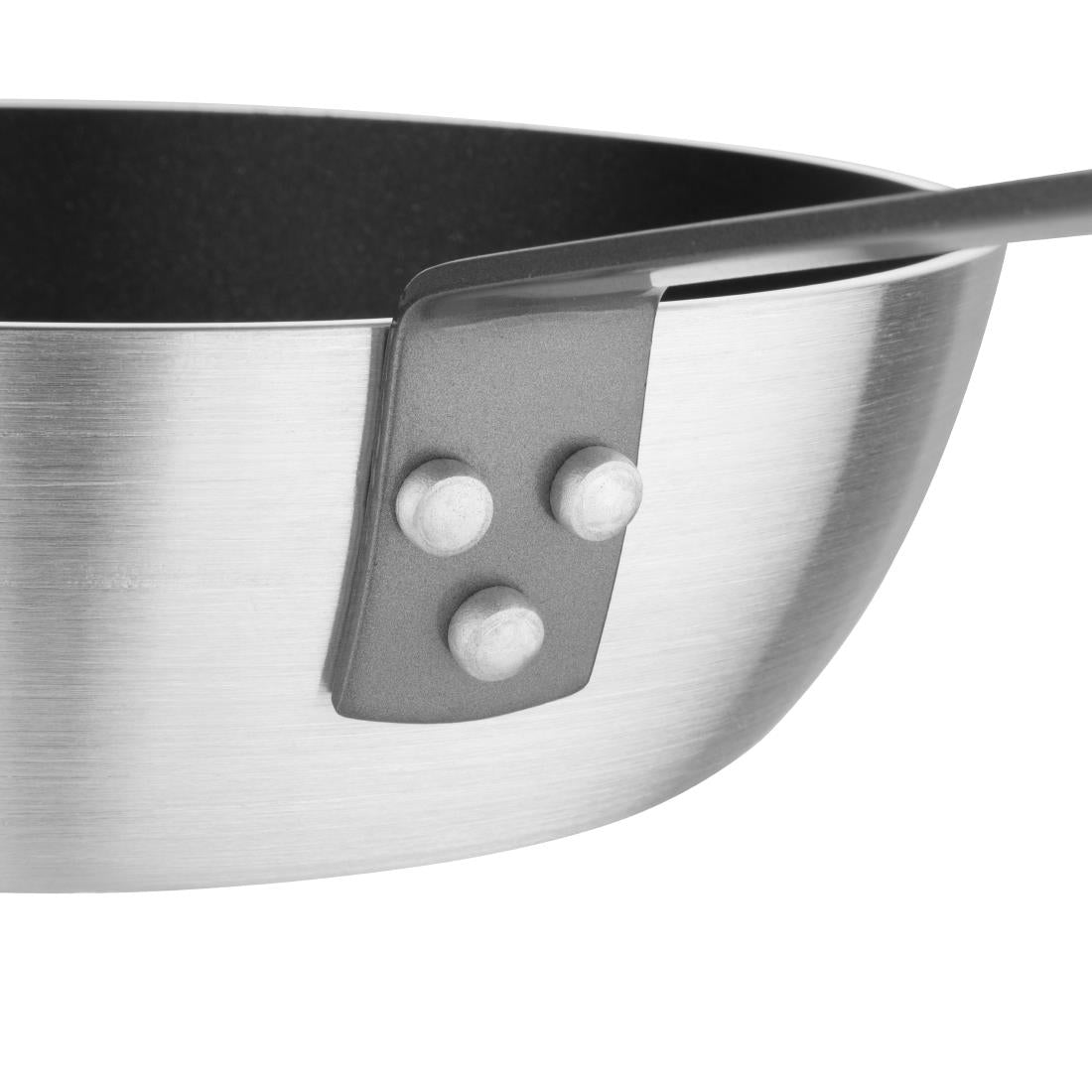 Vogue Aluminium Non-stick Teflon Platinum Plus Sauté Pan - 240mm - HT986