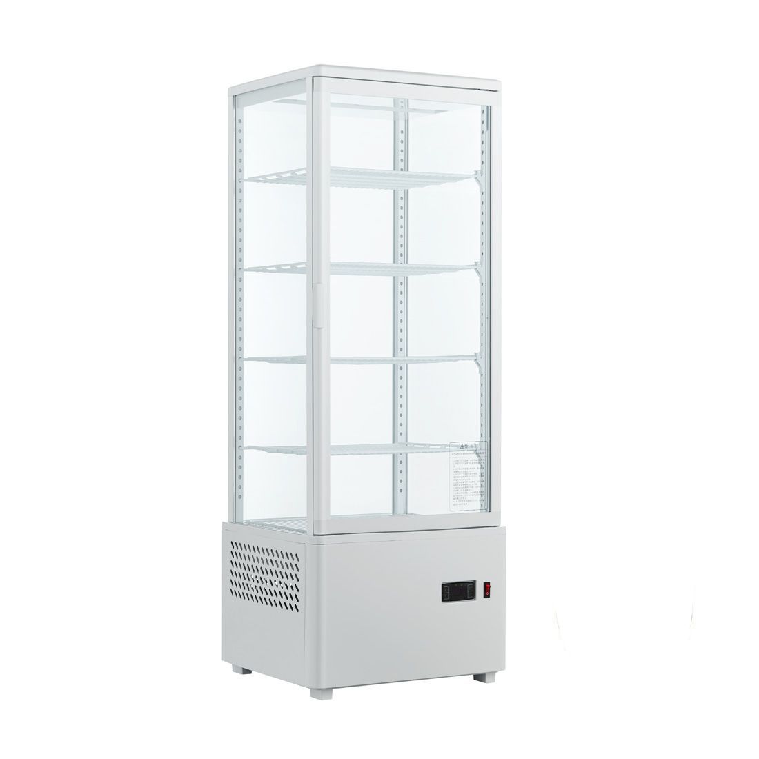 CLEARANCE - Thermaster Four Sided Countertop Display Fridge - TCBD108L-SA6-Apr