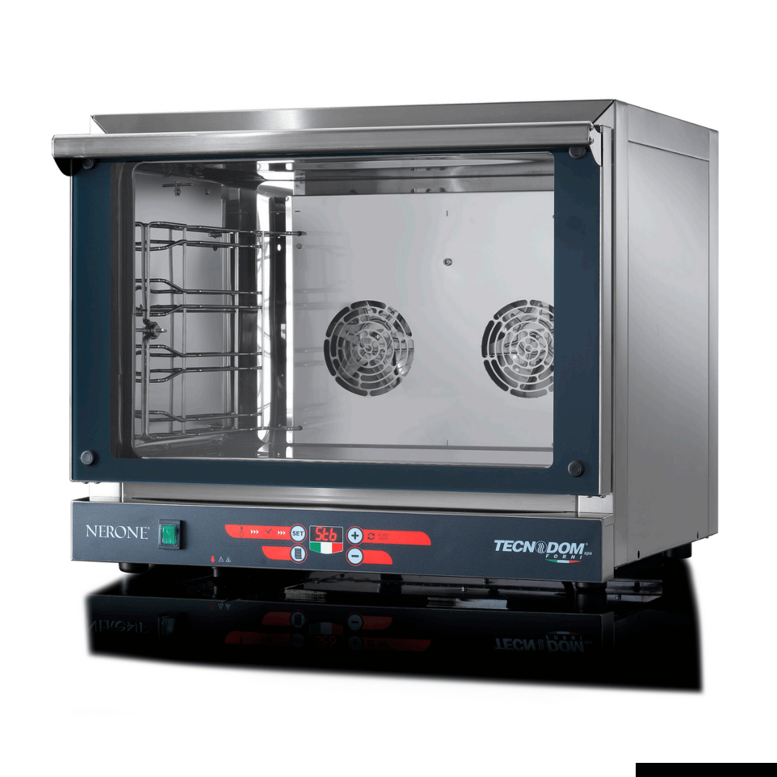 Tecnodom 4X1/1GN Tray Digital Convection Oven TDE-4CGND