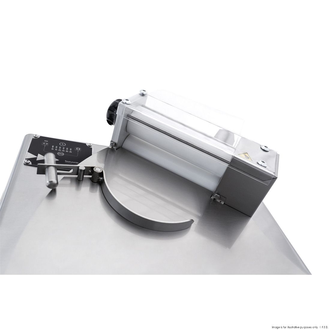 BakerMAX Prismafood Pizza Dough Roller - DSAT420