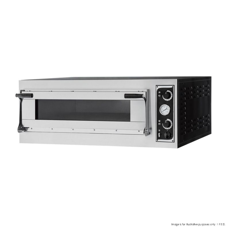 CLEARANCE - Prisma Food Pizza Ovens Single Deck 6 x 35cm - TP-2-1-SD-NSW1950