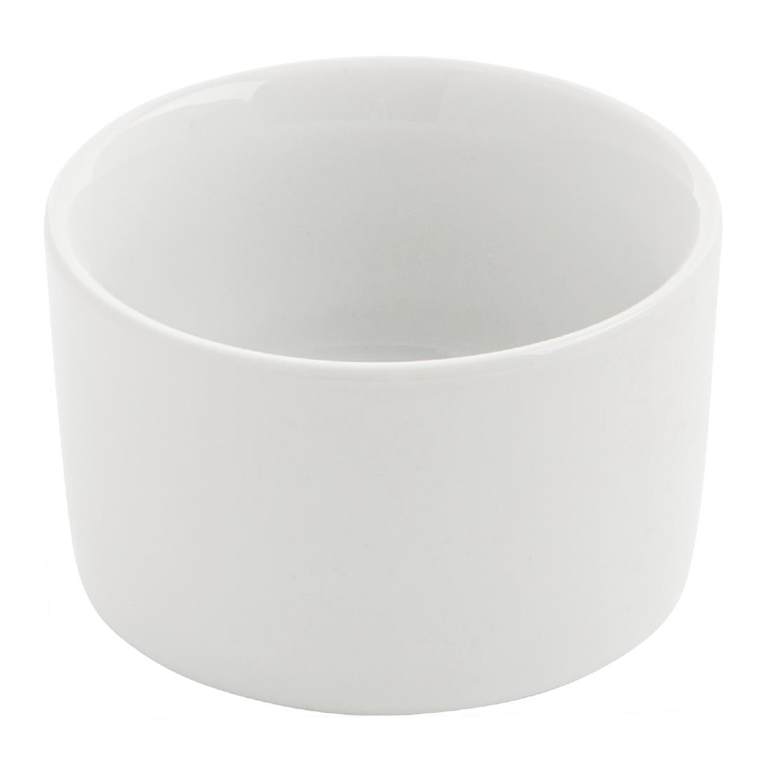 Olympia Whiteware Contemporary Ramekins 80mm (12 Pack) - U177