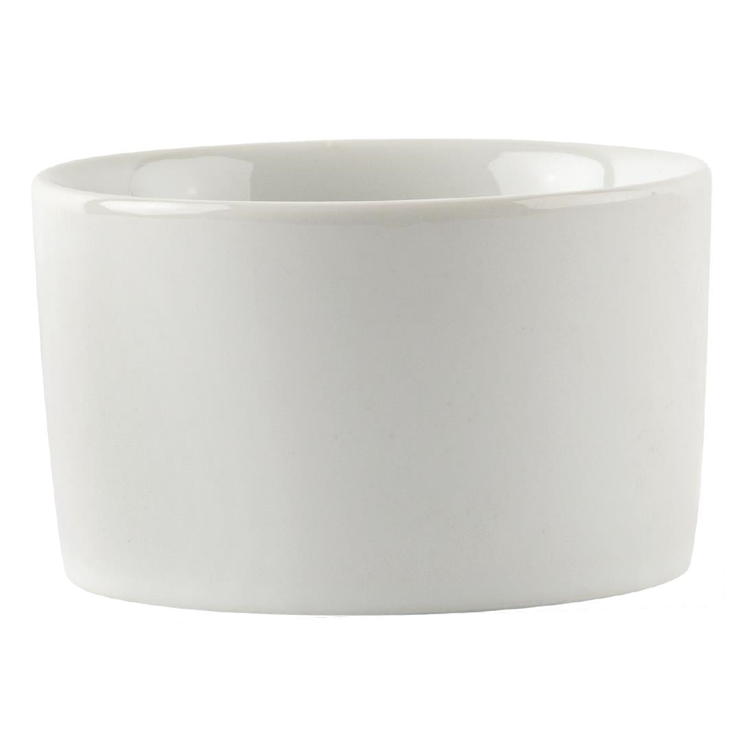 Olympia Whiteware Contemporary Ramekins 80mm (12 Pack) - U177