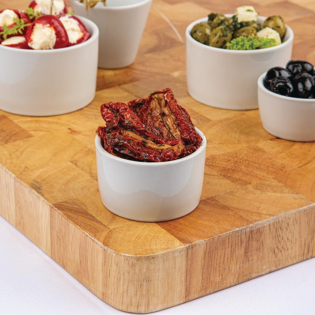 Olympia Whiteware Contemporary Ramekins 70mm (12 Pack) - U195